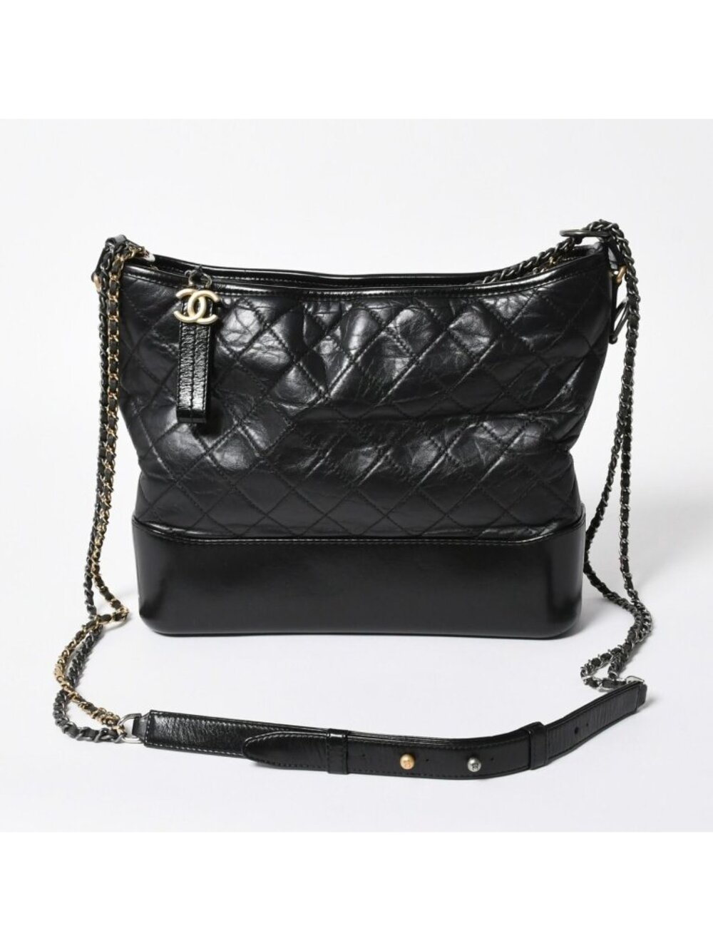 Chanel Gabrielle de Chanel Large Hobo Chain Shoulder Bag CC Logo